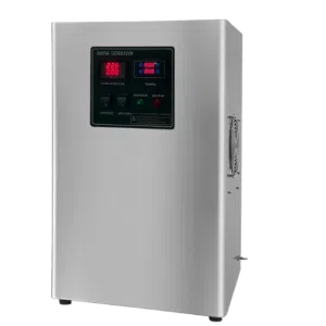 Générateur d’ozone DPA-10G, désinfectant pour les milieux jusqu’à 200 m3/heure Air et Eau, Sortie d’ozone 10 G/heure, minuterie réglable 900 heures Certification CE, RoHS